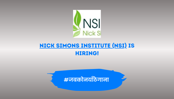 Nick Simons Institute (NSI) vacancy for MD in General Practice and Research Officer